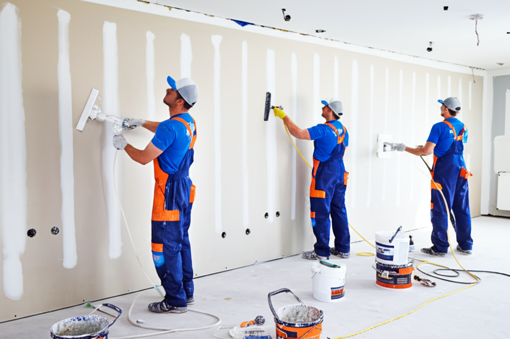 Woodland Hills Drywall Services team